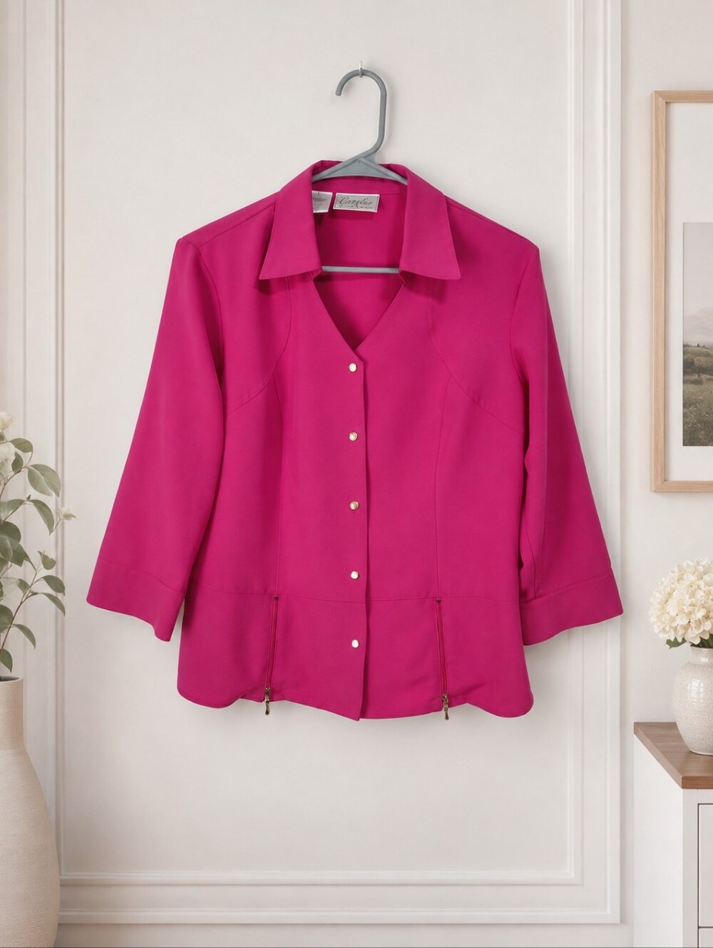Kathy Che Women's Pink Dress Jacket Size 8